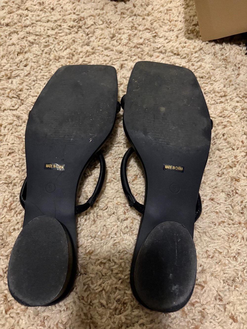 Modatope Open Toe Heeled Sandals, 9.5M - Picture 2 of 4